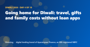 Going home for Diwali: travel, gifts and family costs without loan apps
