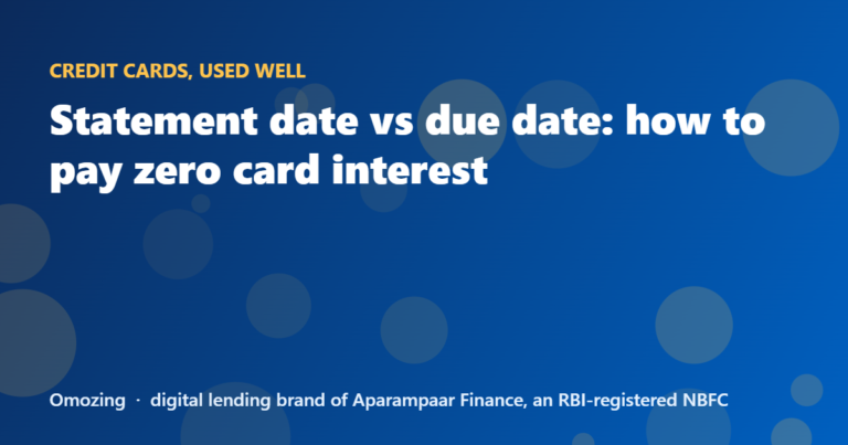 Statement date vs due date: how to pay zero card interest